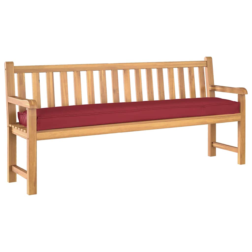 Palettenkissen Weinrot 200 x 40 x 8 cm Oxford-Stoff