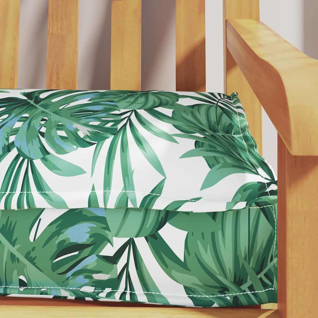 Palettenkissen Floral Blattmuster 200 x 40 x 8 cm Oxford-Stoff
