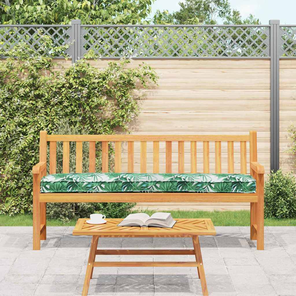 Palettenkissen Floral Blattmuster 200 x 40 x 8 cm Oxford-Stoff