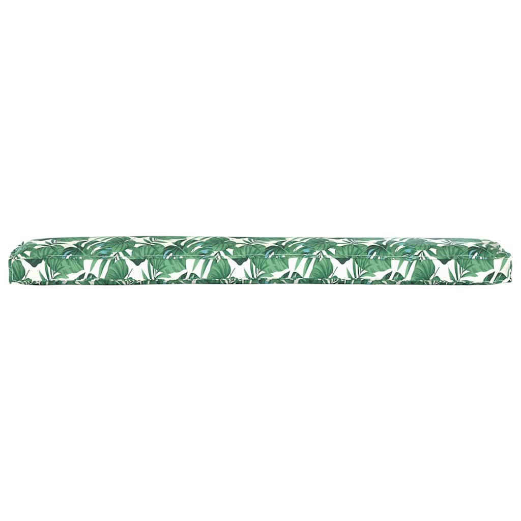 Palettenkissen Floral Blattmuster 200 x 40 x 8 cm Oxford-Stoff