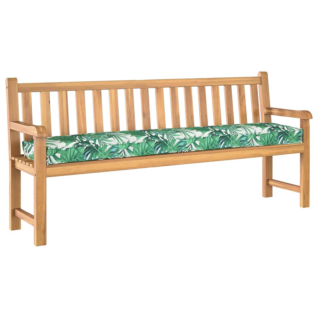 Palettenkissen Floral Blattmuster 200 x 40 x 8 cm Oxford-Stoff