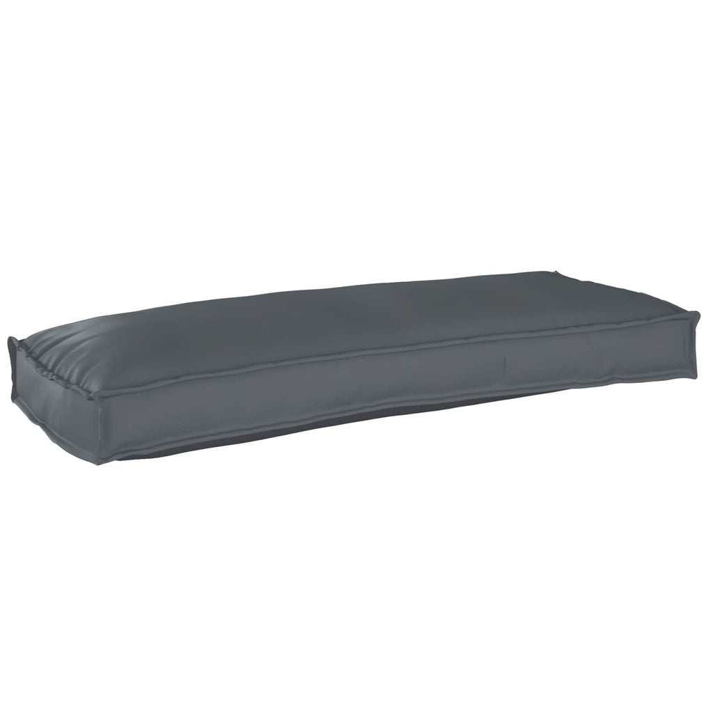 Palettenkissenset 2 pcs Anthrazit 100 x 40 x 8 cm Oxford-Stoff