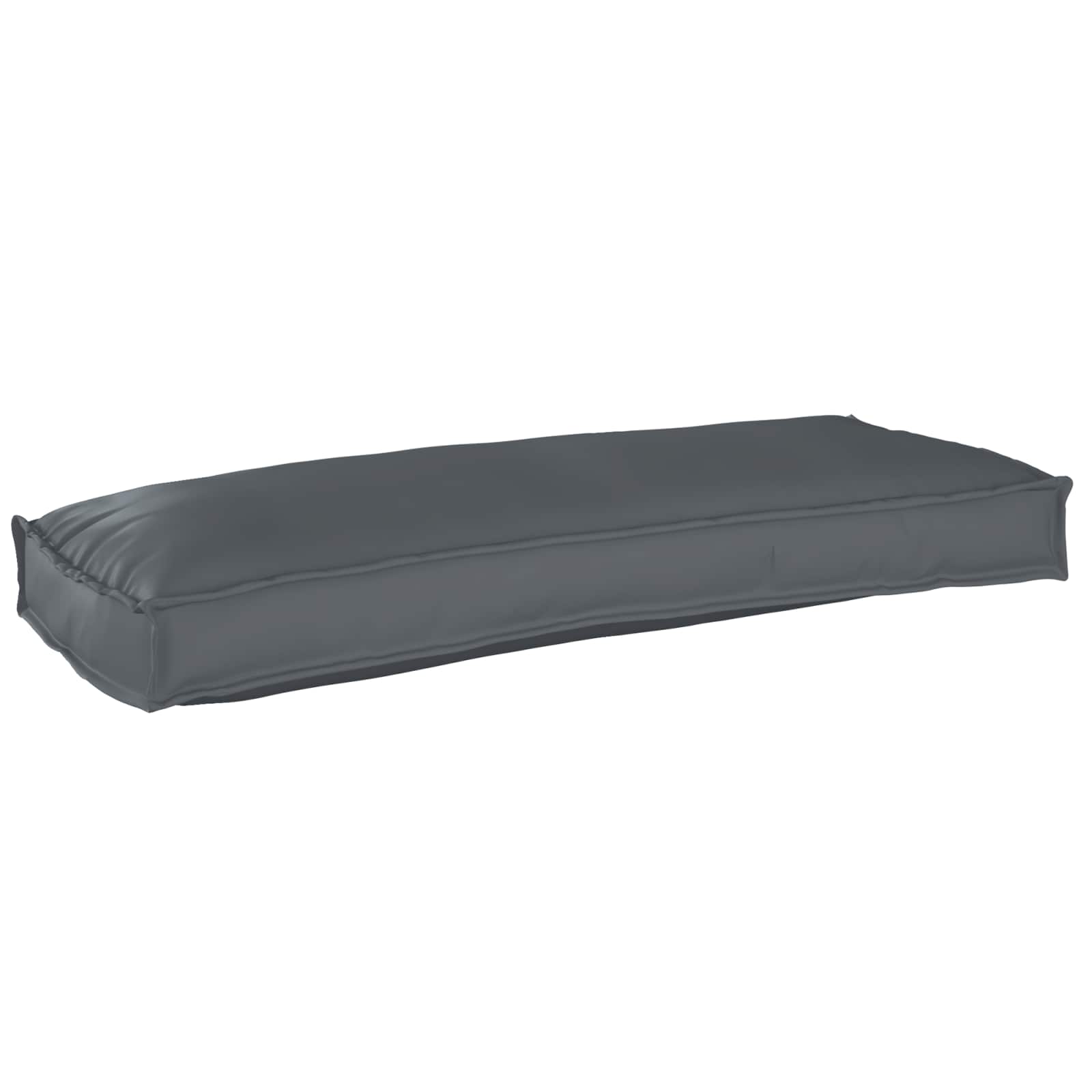 Palettenkissenset 2 pcs Anthrazit 100 x 40 x 8 cm Oxford-Stoff