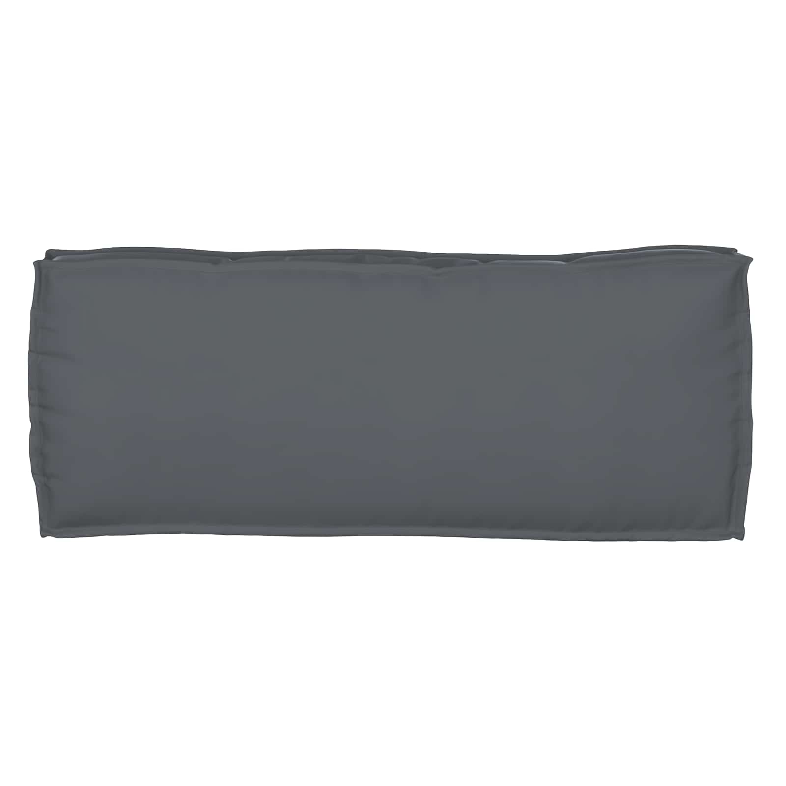 Palettenkissenset 2 pcs Anthrazit 100 x 40 x 8 cm Oxford-Stoff