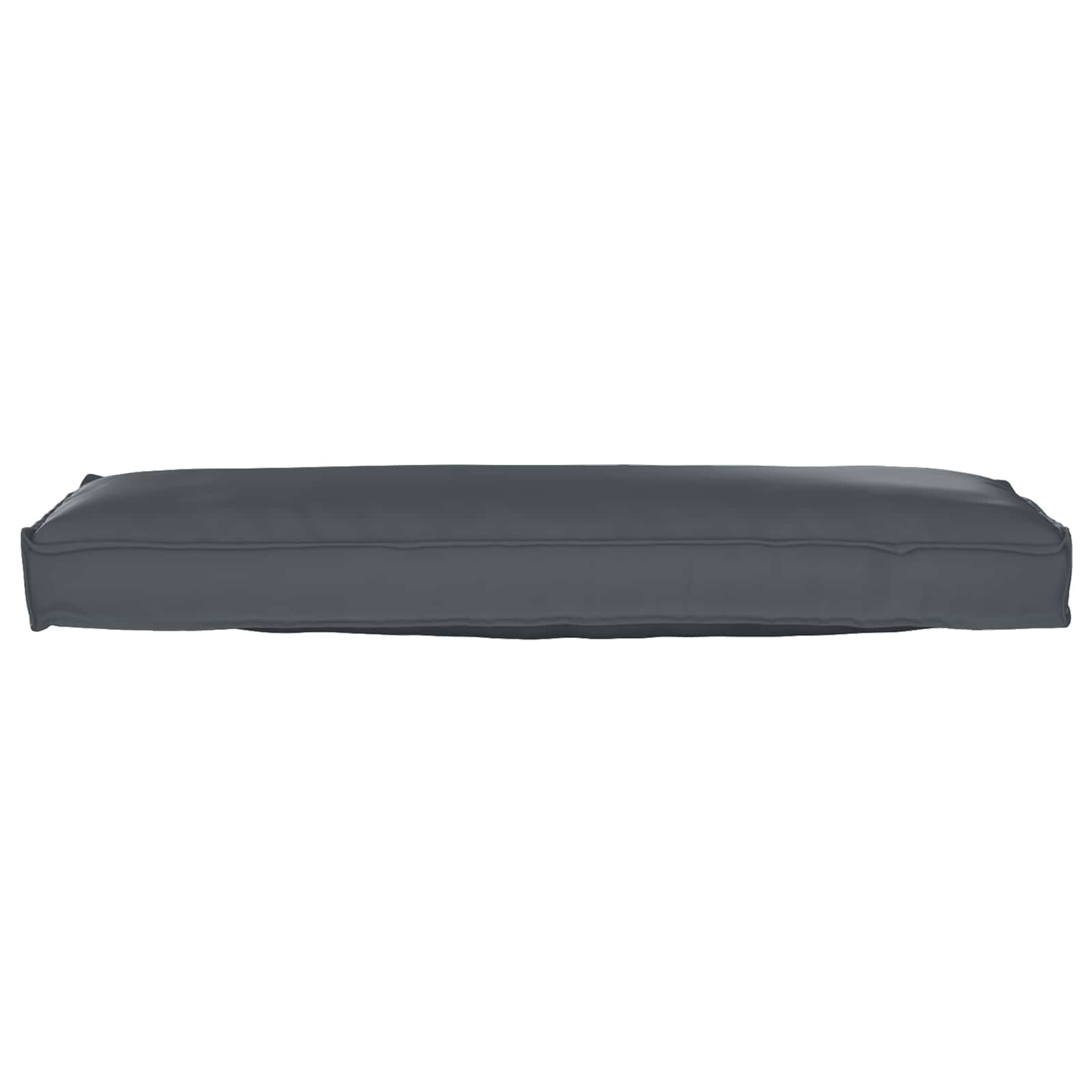 Palettenkissenset 2 pcs Anthrazit 120 x 40 x 8 cm Oxford-Stoff
