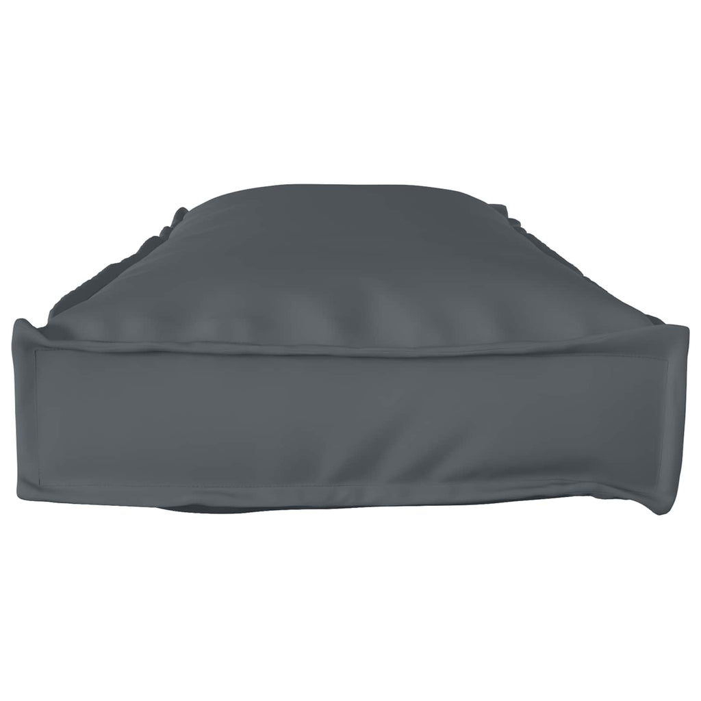 Palettenkissenset 2 pcs Anthrazit 120 x 40 x 8 cm Oxford-Stoff