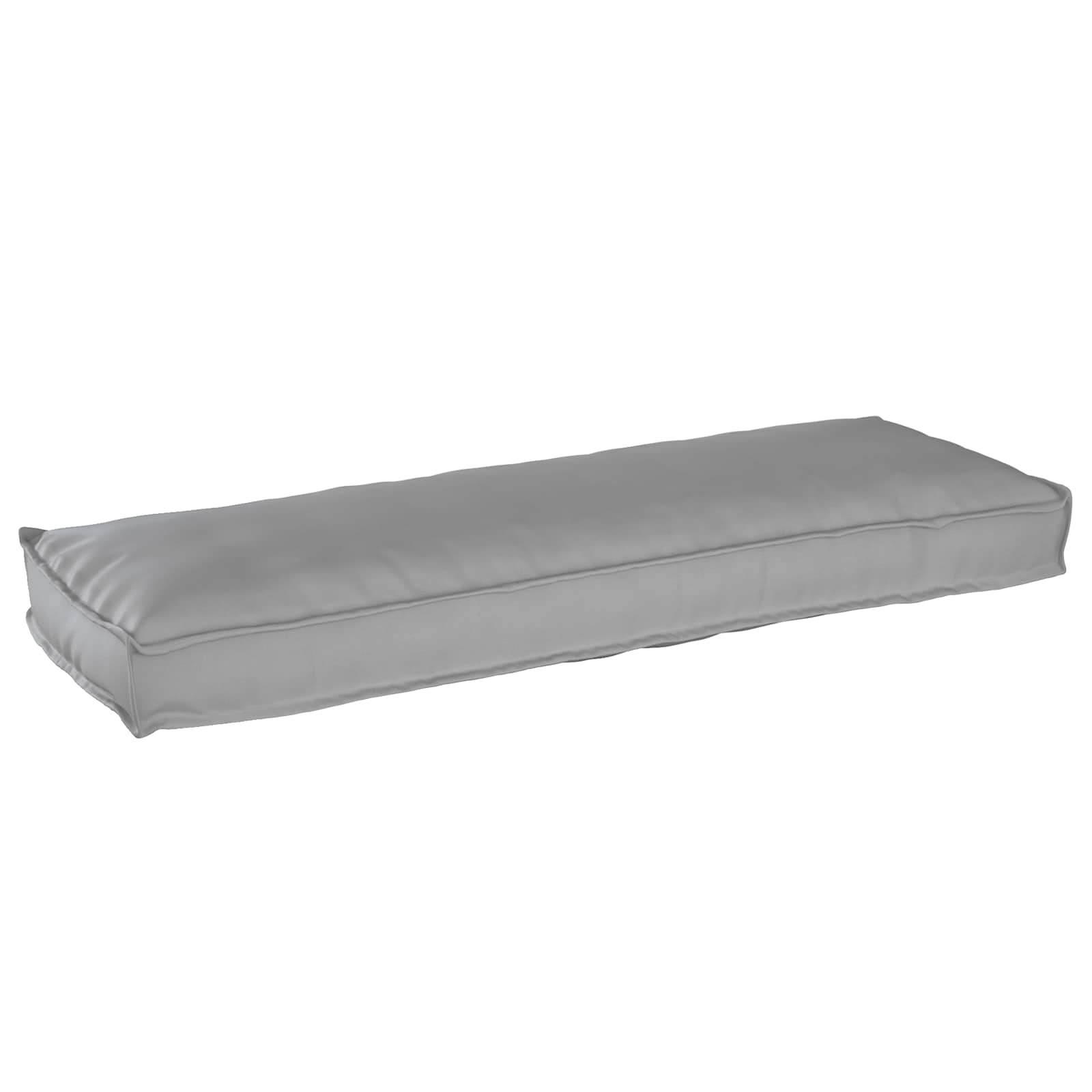 Palettenkissenset 2 pcs Grau 120 x 40 x 8 cm Oxford-Stoff