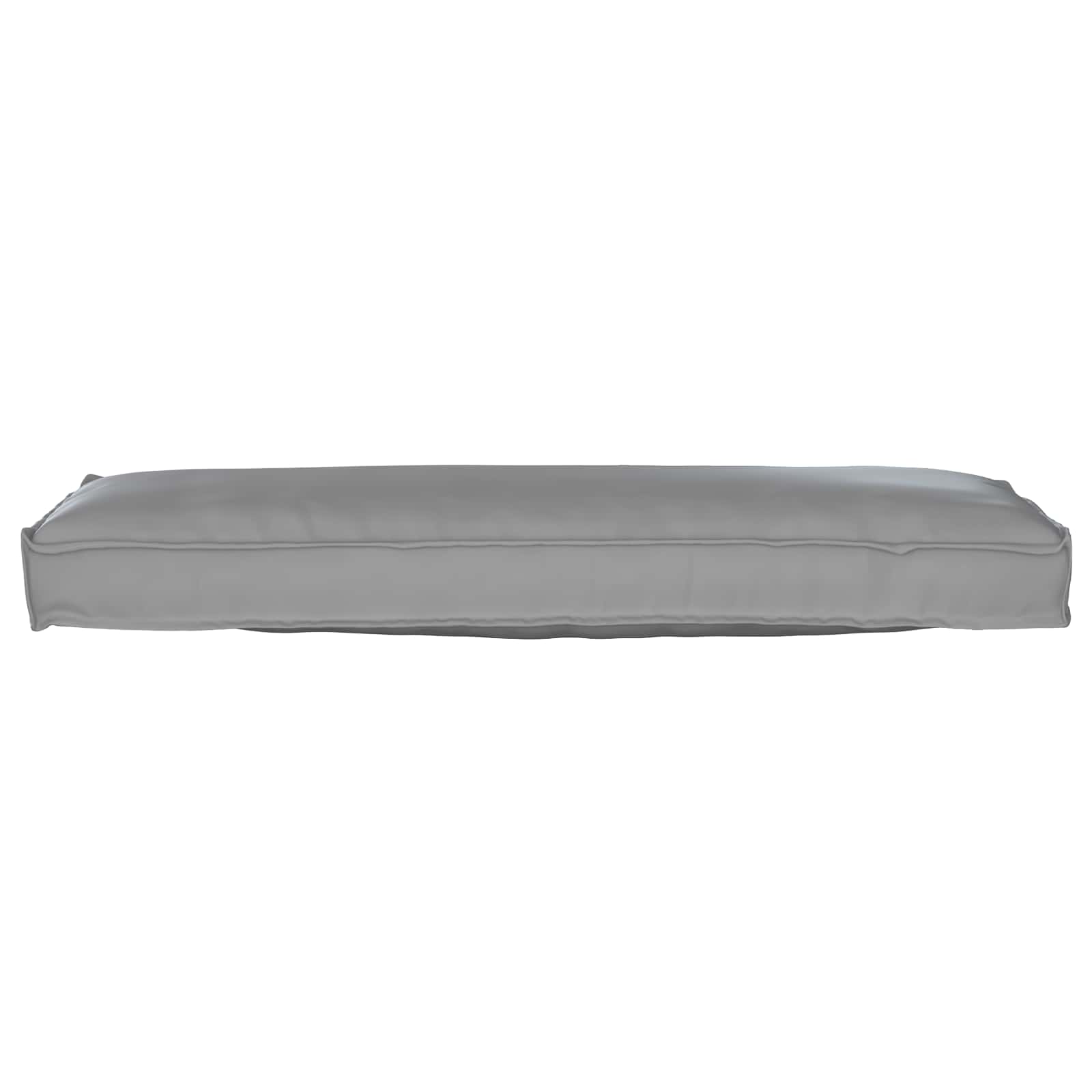 Palettenkissenset 2 pcs Grau 120 x 40 x 8 cm Oxford-Stoff