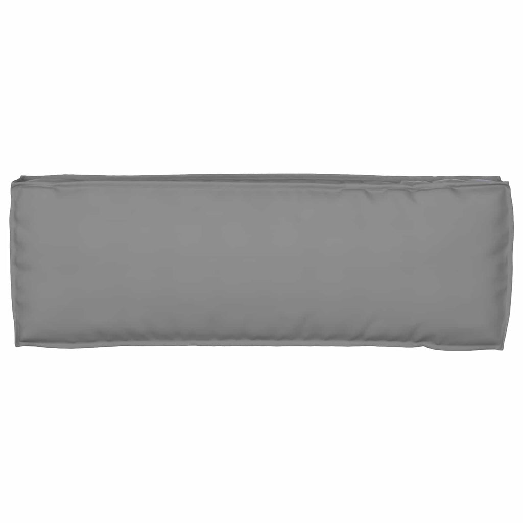 Palettenkissenset 2 pcs Grau 120 x 40 x 8 cm Oxford-Stoff