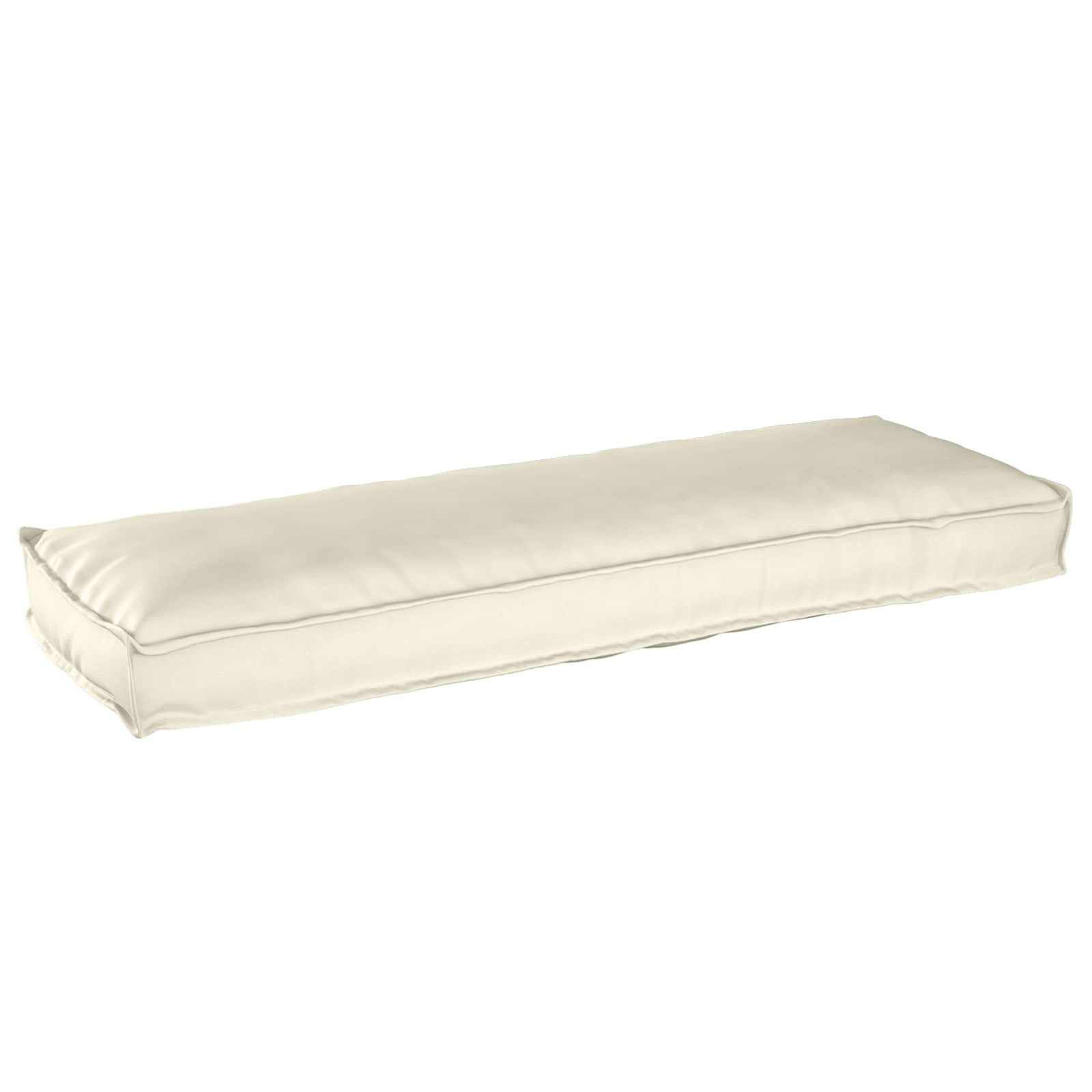 Palettenkissenset 2 pcs Creme 120 x 40 x 8 cm Oxford-Stoff