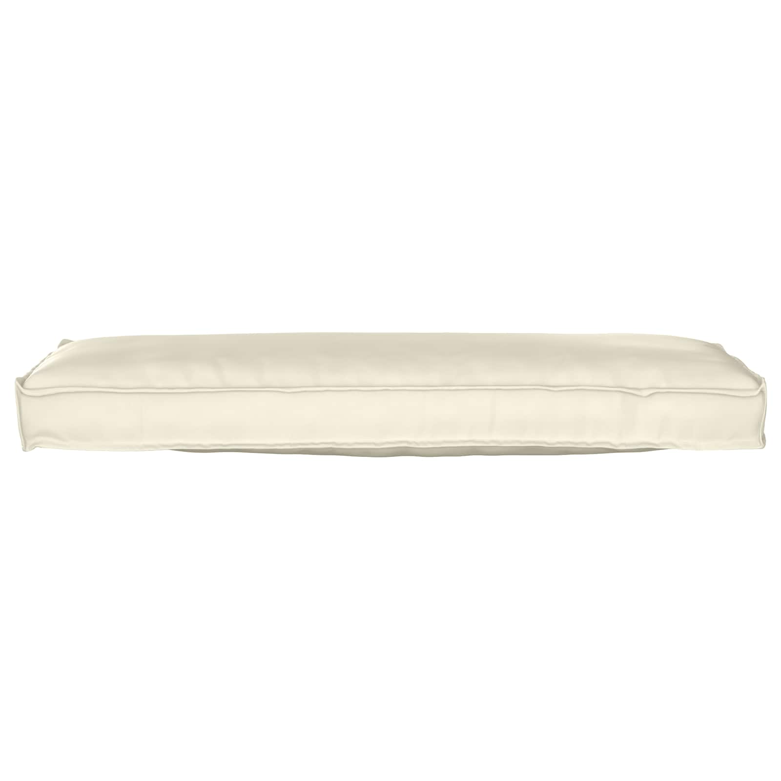 Palettenkissenset 2 pcs Creme 120 x 40 x 8 cm Oxford-Stoff
