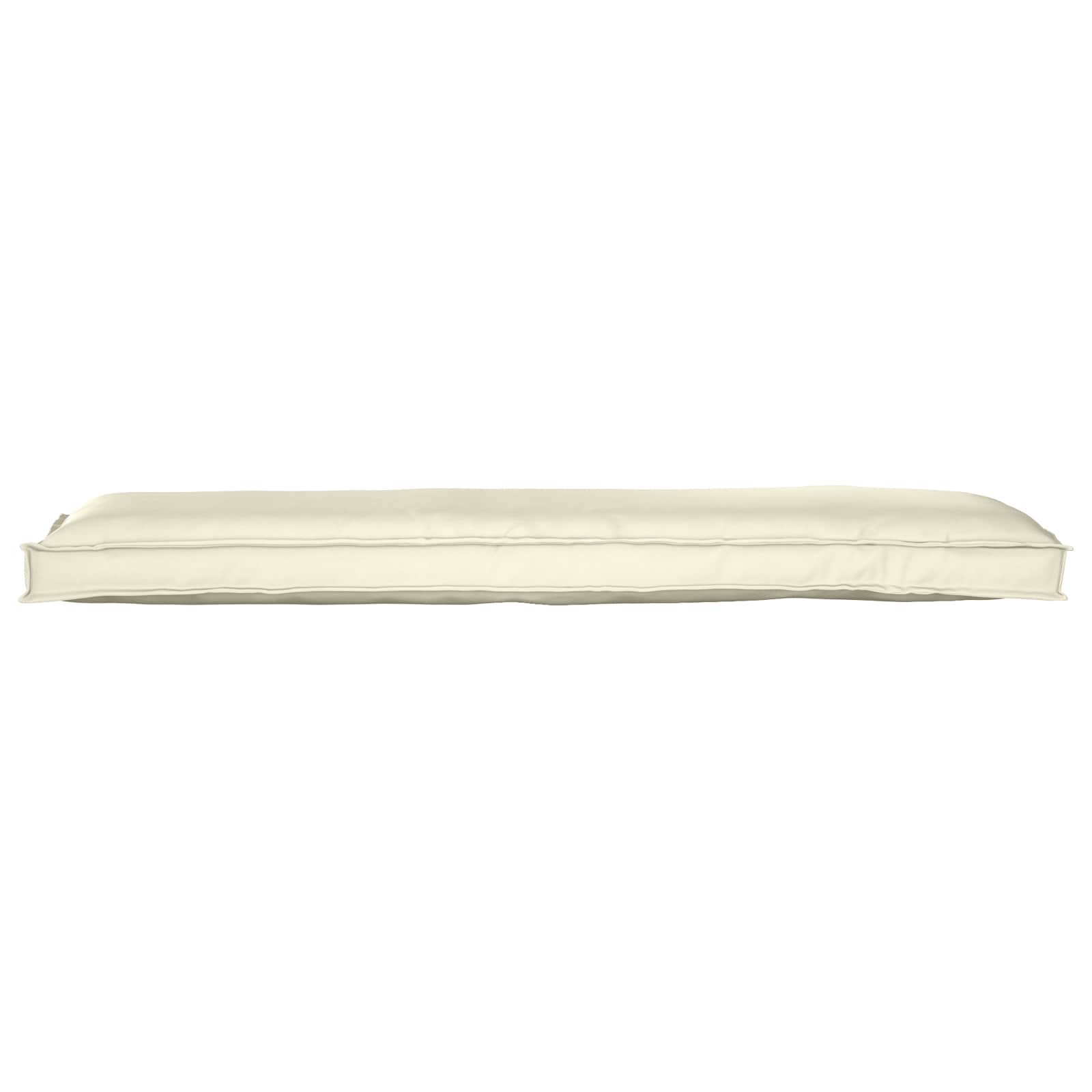 Palettenkissenset 2 pcs Creme 150 x 40 x 8 cm Oxford-Stoff