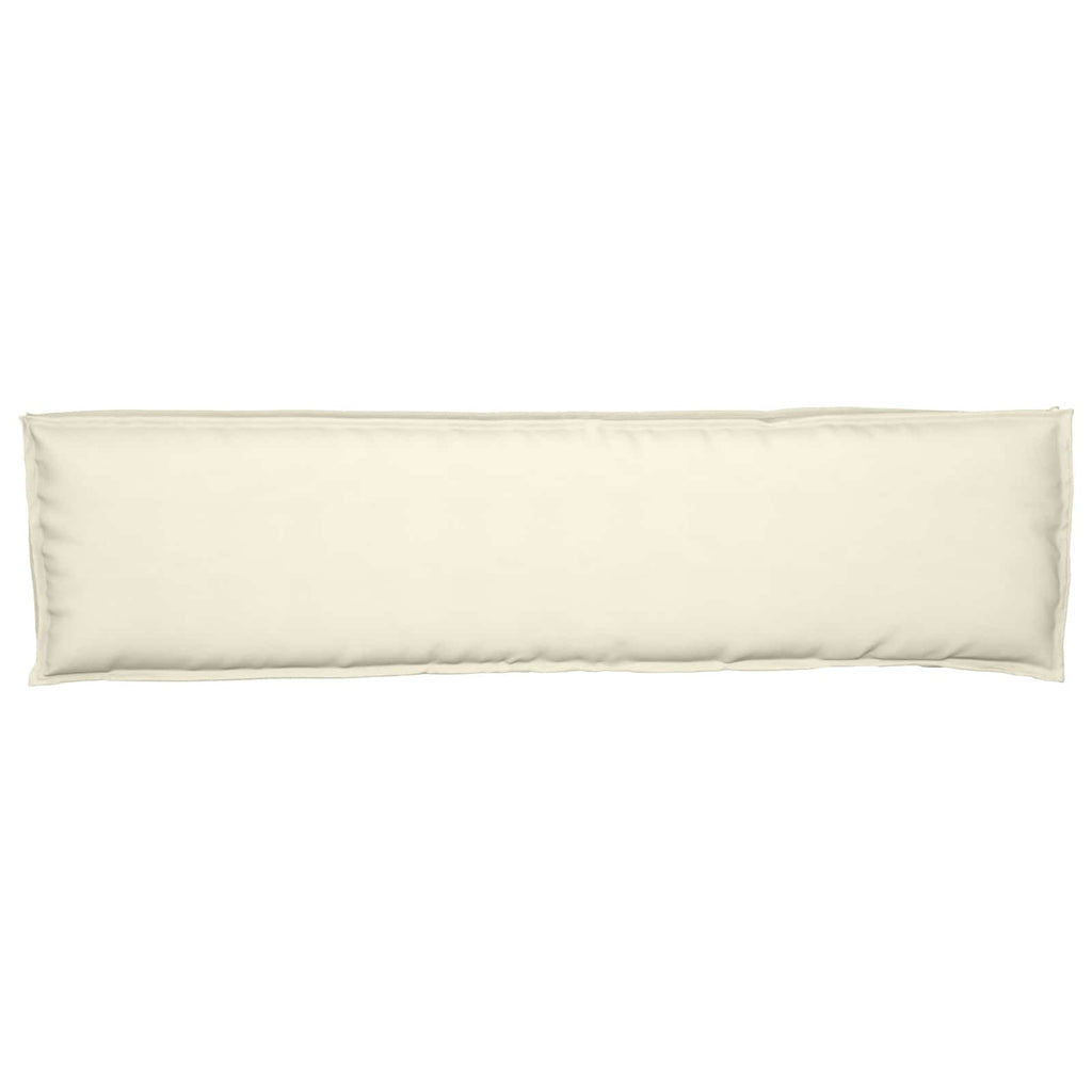 Palettenkissenset 2 pcs Creme 150 x 40 x 8 cm Oxford-Stoff