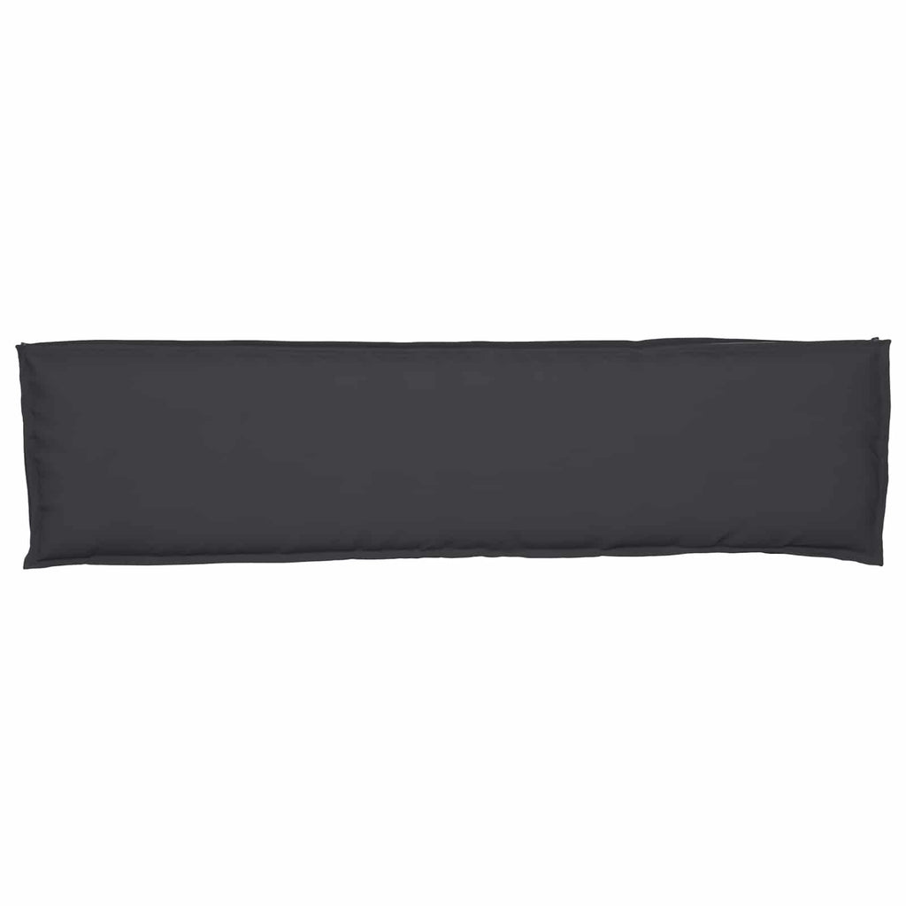 Palettenkissenset 2 pcs Schwarz 150 x 40 x 8 cm Oxford-Stoff