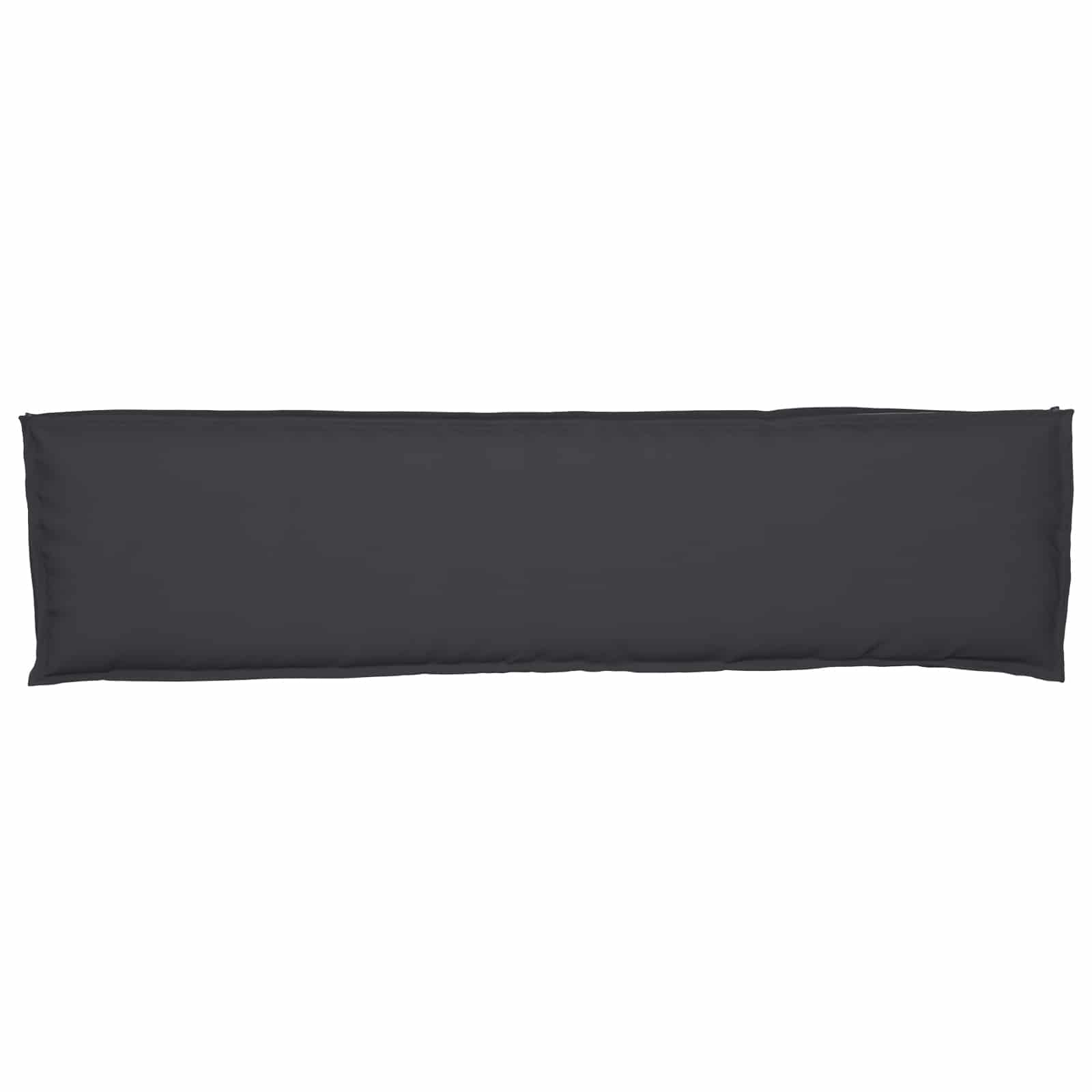 Palettenkissenset 2 pcs Schwarz 150 x 40 x 8 cm Oxford-Stoff
