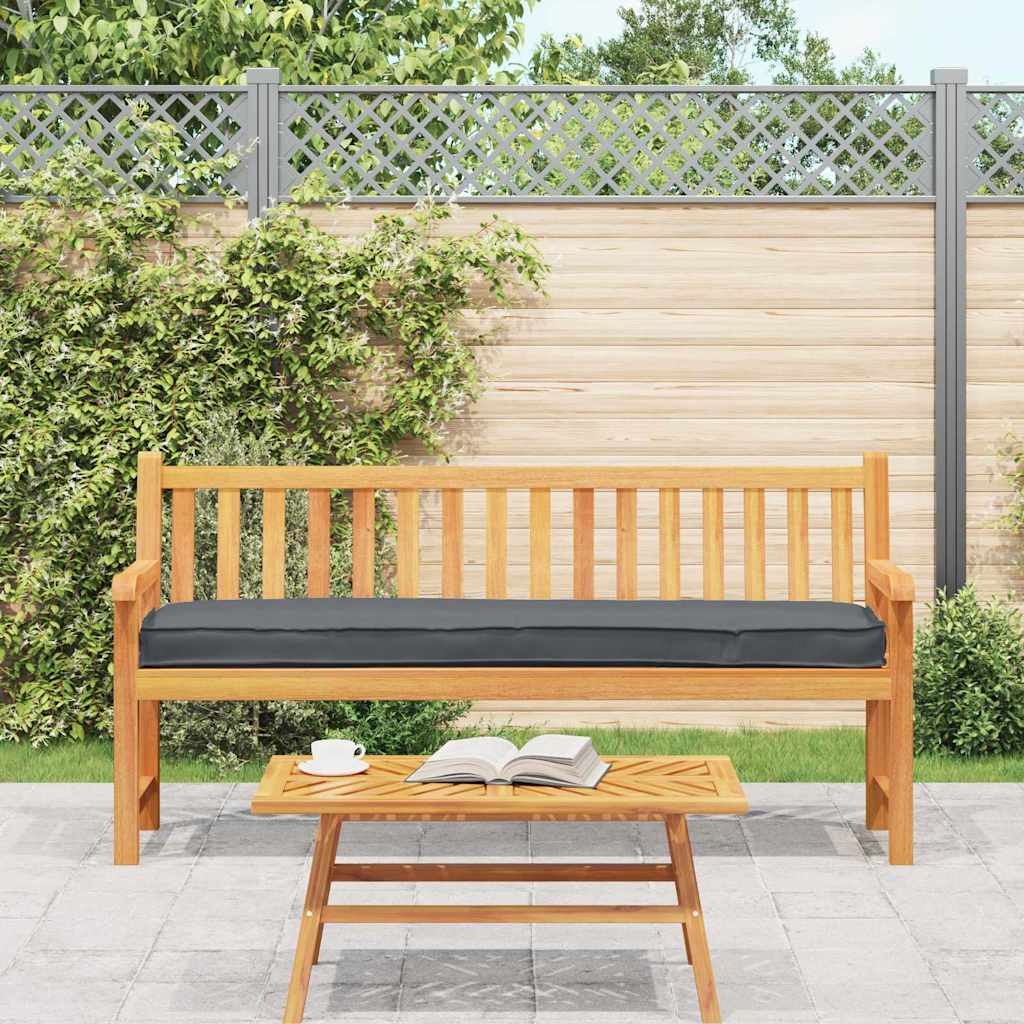 Palettenkissenset 2 pcs Anthrazit 180 x 40 x 8 cm Oxford-Stoff