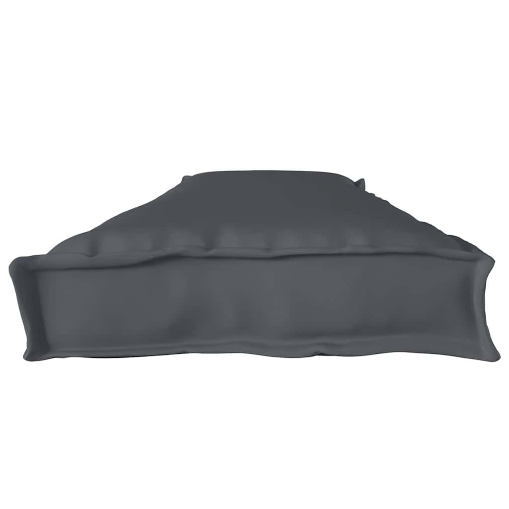 Palettenkissenset 2 pcs Anthrazit 180 x 40 x 8 cm Oxford-Stoff