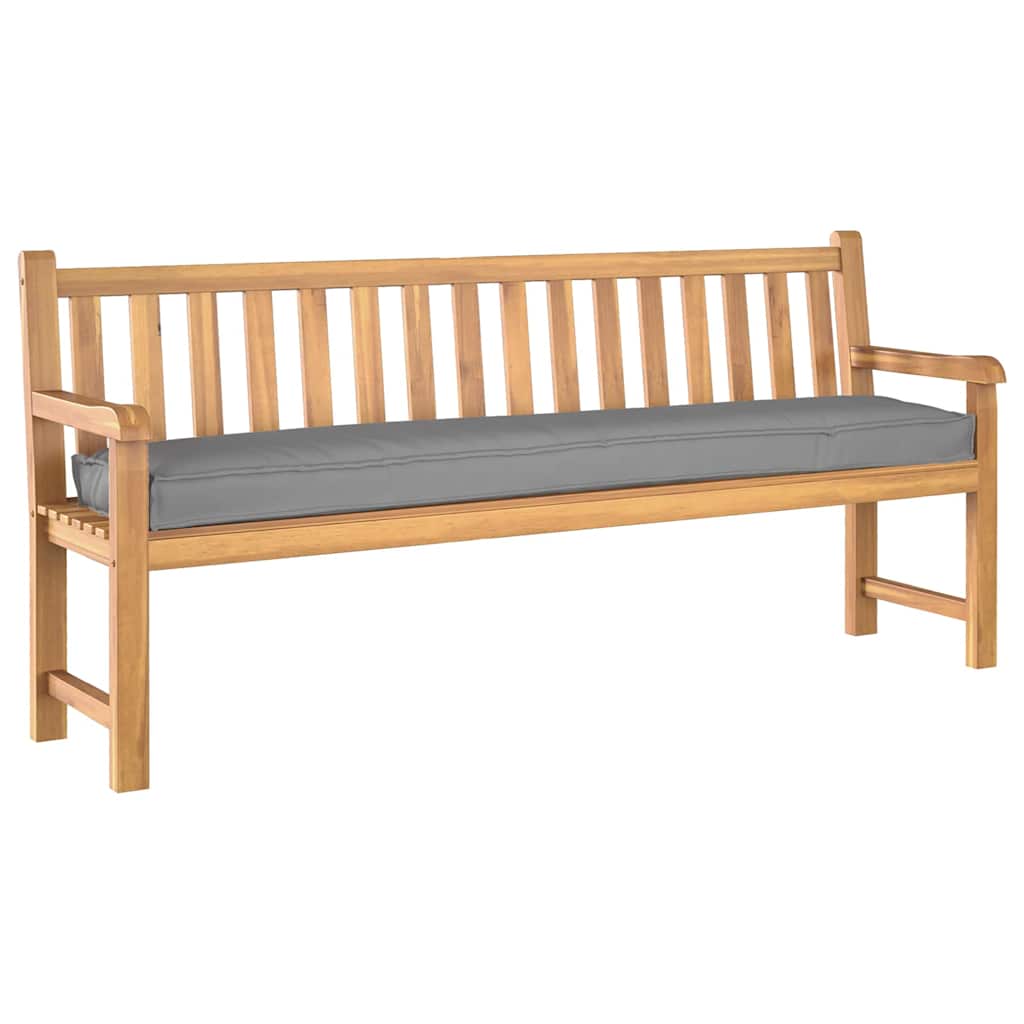 Palettenkissenset 2 pcs Grau 180 x 40 x 8 cm Oxford-Stoff