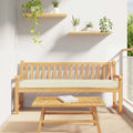 Palettenkissenset 2 pcs Creme 180 x 40 x 8 cm Oxford-Stoff