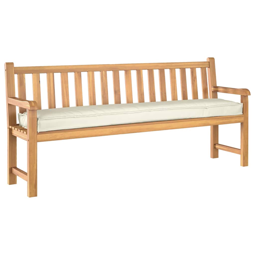 Palettenkissenset 2 pcs Creme 180 x 40 x 8 cm Oxford-Stoff