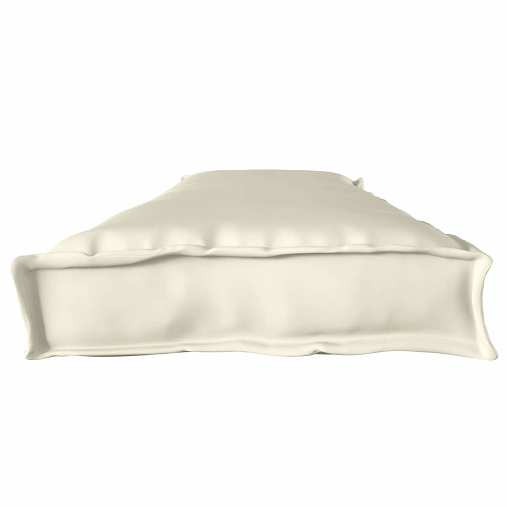 Palettenkissenset 2 pcs Creme 180 x 40 x 8 cm Oxford-Stoff