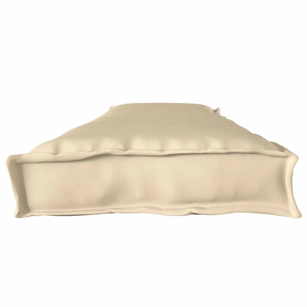 Palettenkissenset 2 pcs Beige 180 x 40 x 8 cm Oxford-Stoff
