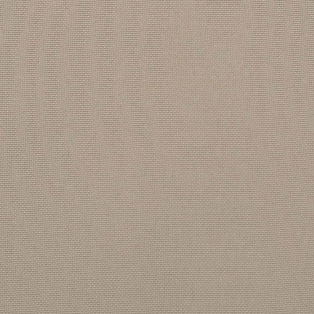 Palettenkissenset 2 pcs Taupe 180 x 40 x 8 cm Oxford-Stoff