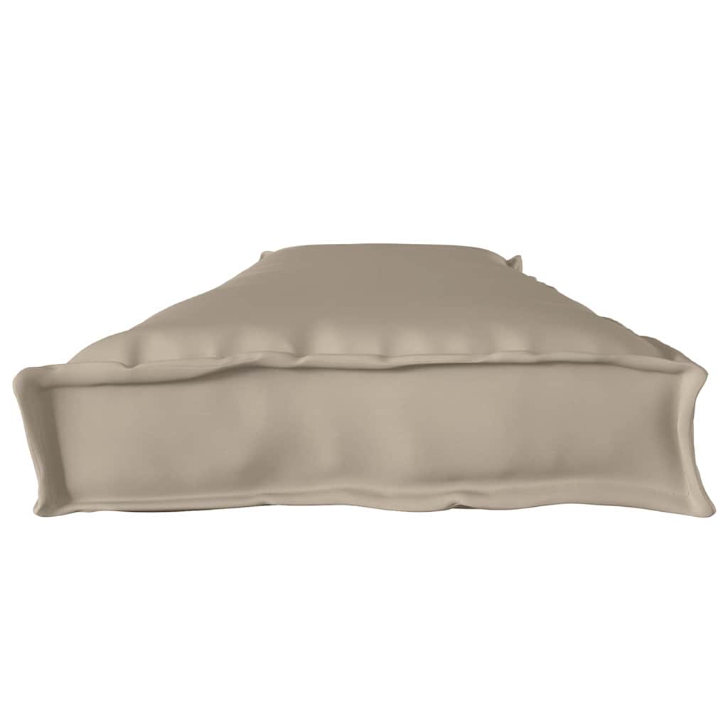 Palettenkissenset 2 pcs Taupe 180 x 40 x 8 cm Oxford-Stoff