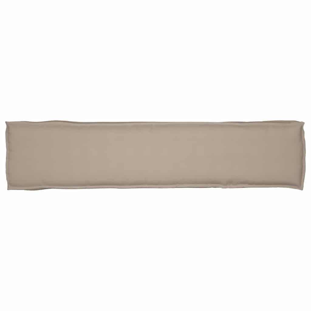 Palettenkissenset 2 pcs Taupe 180 x 40 x 8 cm Oxford-Stoff