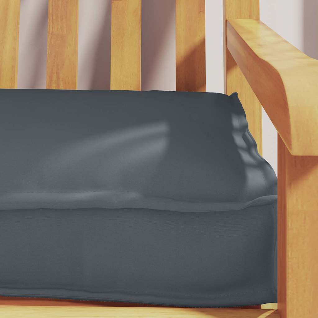 Palettenkissenset 2 pcs Anthrazit 200 x 40 x 8 cm Oxford-Gewebe