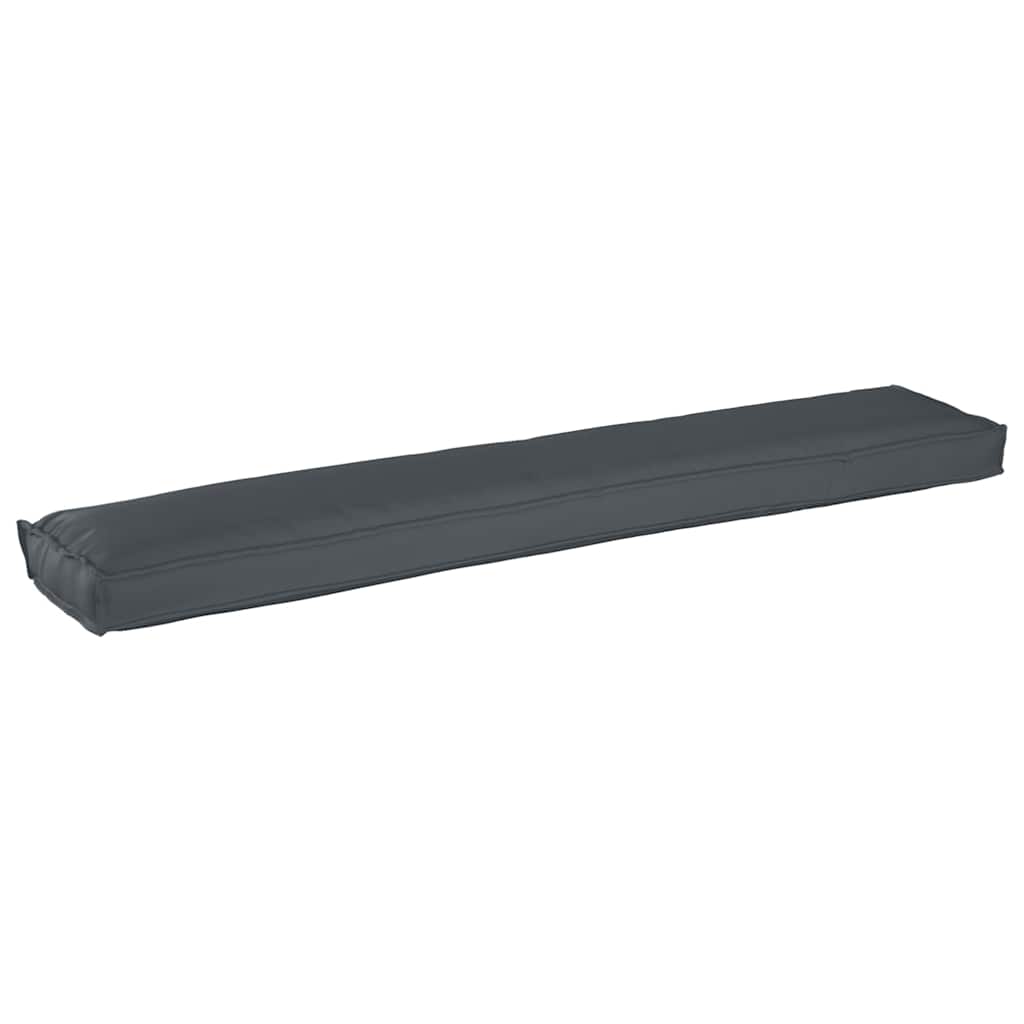 Palettenkissenset 2 pcs Anthrazit 200 x 40 x 8 cm Oxford-Gewebe