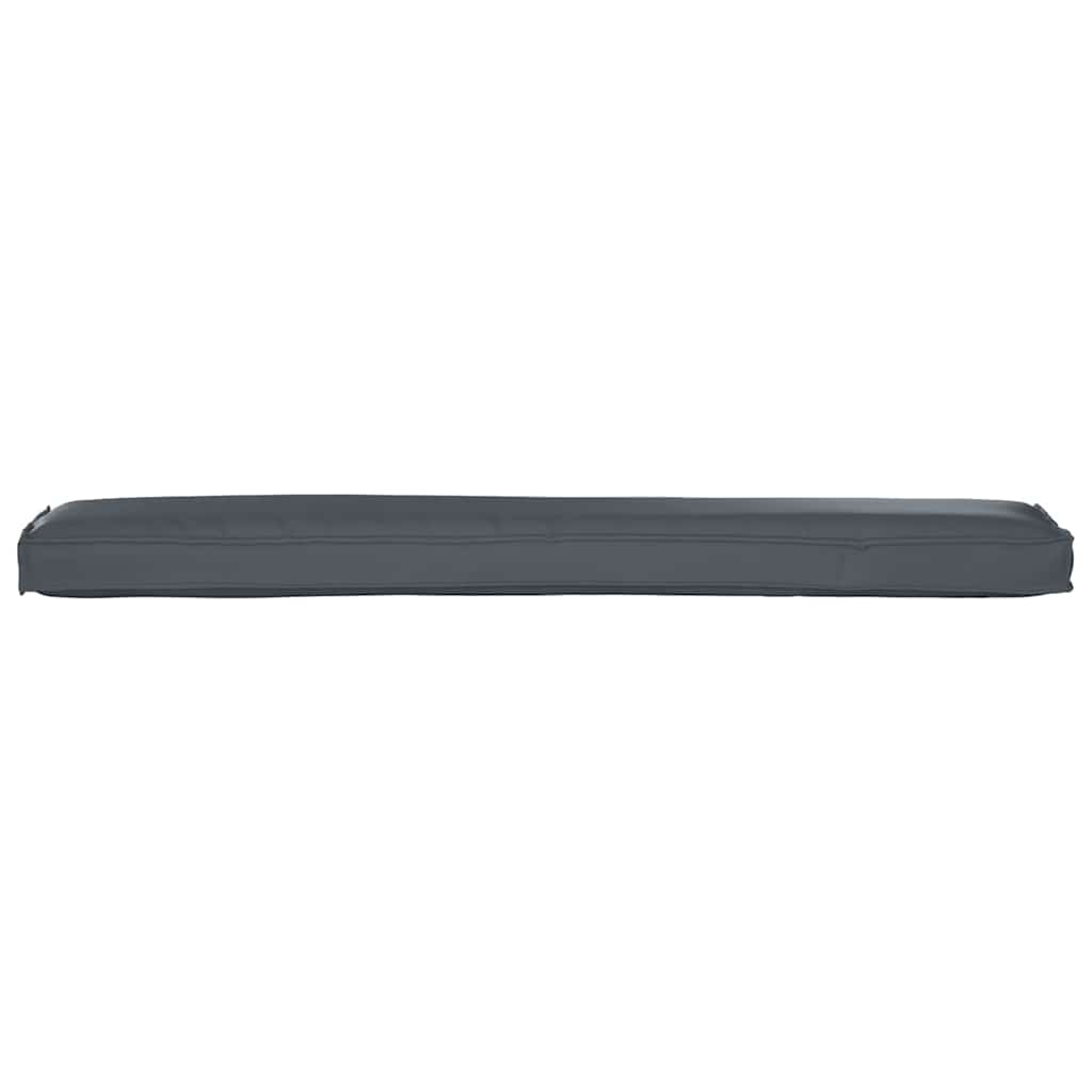 Palettenkissenset 2 pcs Anthrazit 200 x 40 x 8 cm Oxford-Gewebe