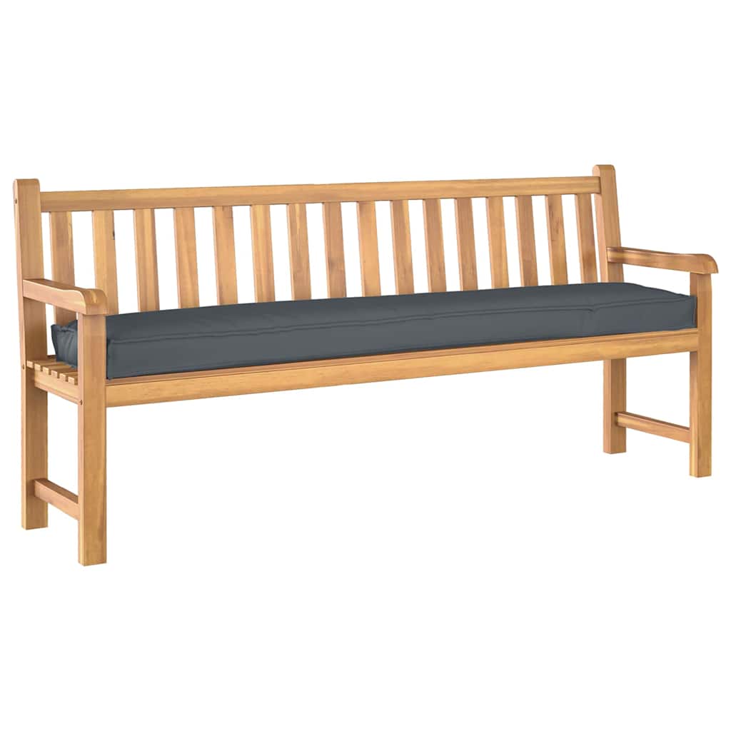 Palettenkissenset 2 pcs Anthrazit 200 x 40 x 8 cm Oxford-Gewebe