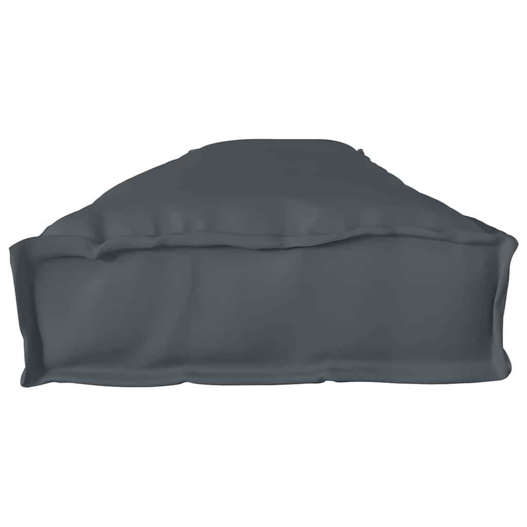 Palettenkissenset 2 pcs Anthrazit 200 x 40 x 8 cm Oxford-Gewebe