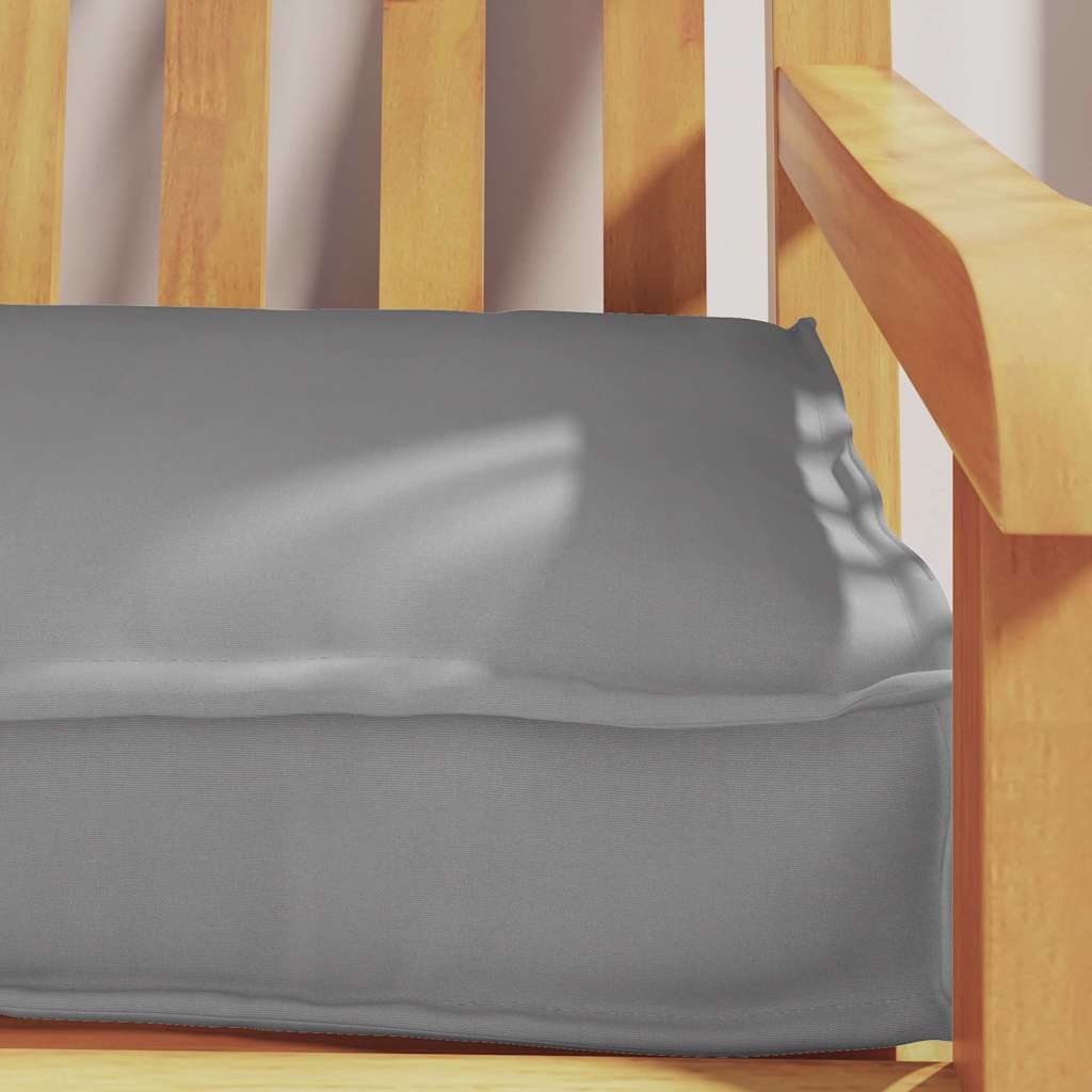 Palettenkissenset 2 pcs Grau 200 x 40 x 8 cm Oxford-Gewebe