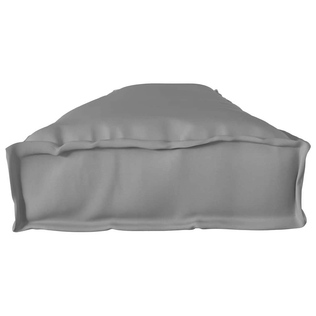 Palettenkissenset 2 pcs Grau 200 x 40 x 8 cm Oxford-Gewebe