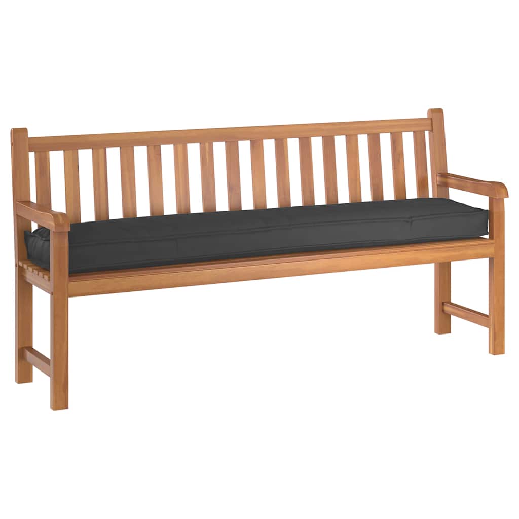 Palettenkissenset 2 pcs Schwarz 200 x 40 x 8 cm Oxford-Gewebe