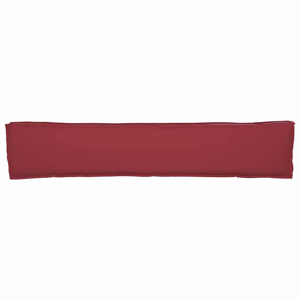 Palettenkissenset 2 pcs Weinrot 200 x 40 x 8 cm Oxford-Gewebe