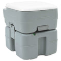 Camping-Toilette Grau 41,5 x 36,5 x 42 cm