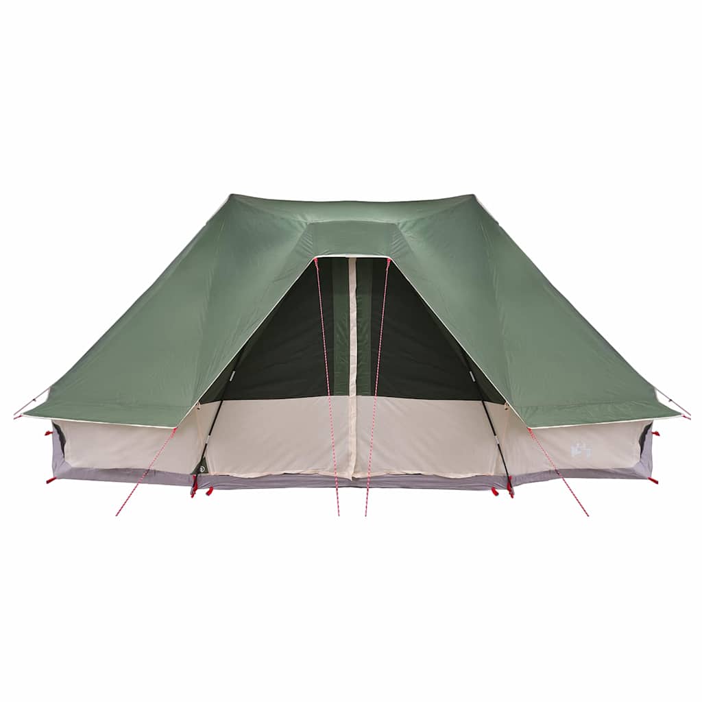 Tipi Zelt mit Dach mit Speicher Grün 680 x 430 x 270 cm Taft
