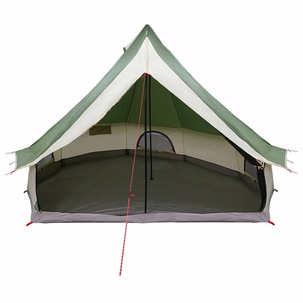 Tipi Zelt mit Dach mit Speicher Grün 400 x 346 x 250 cm Taft