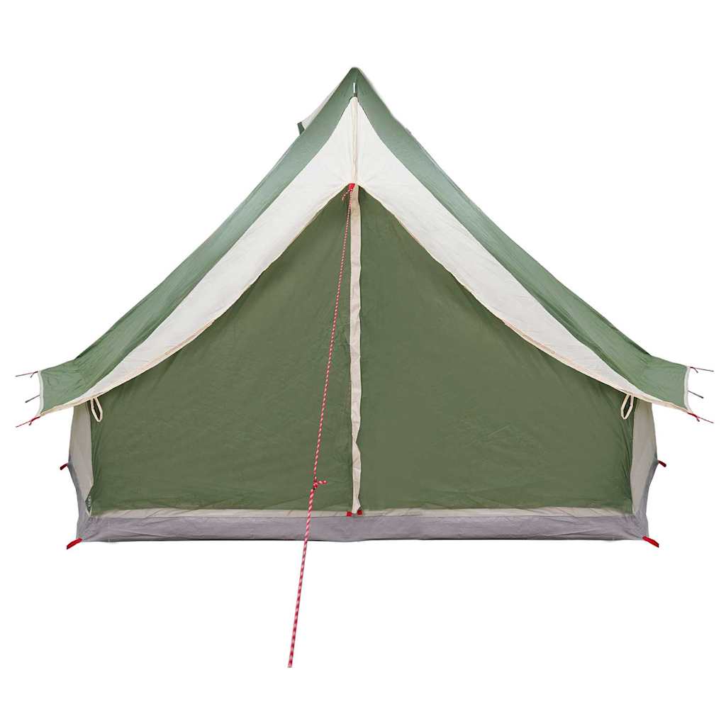 Tipi Zelt mit Dach mit Speicher Grün 400 x 346 x 250 cm Taft