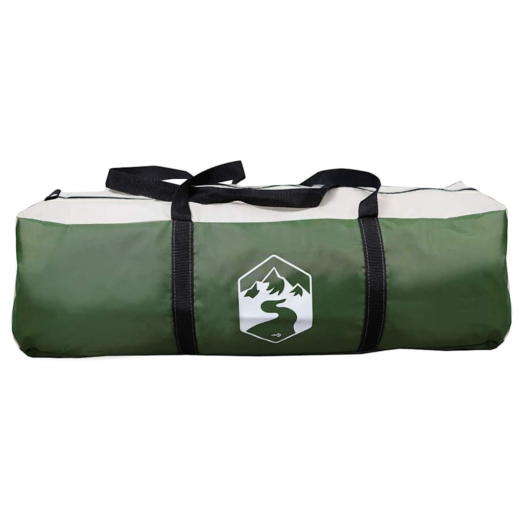 Zelt mit Dach mit Speicher Grün 268 x 240 x 191 cm Polyester
