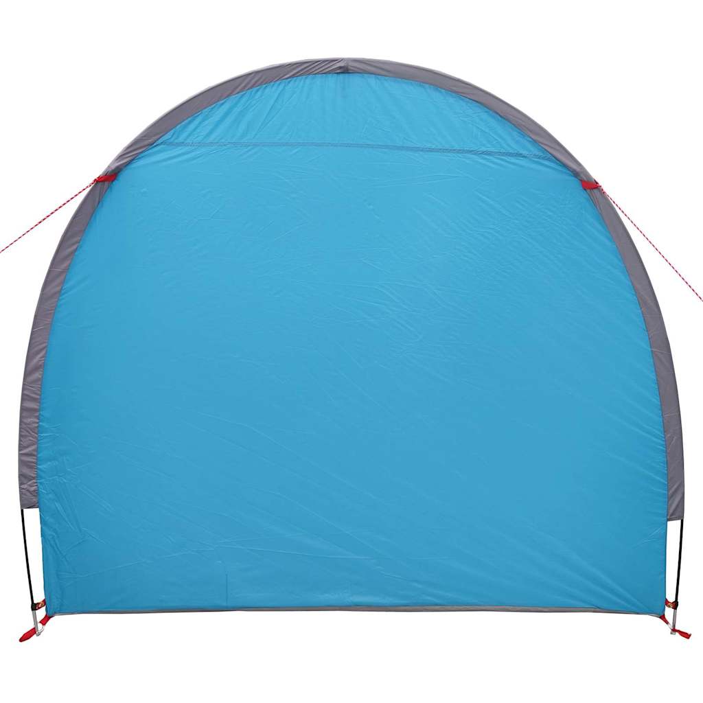 Fahrradgarage mit Dach mit Speicher Blau 218 x 156 x 180 cm
