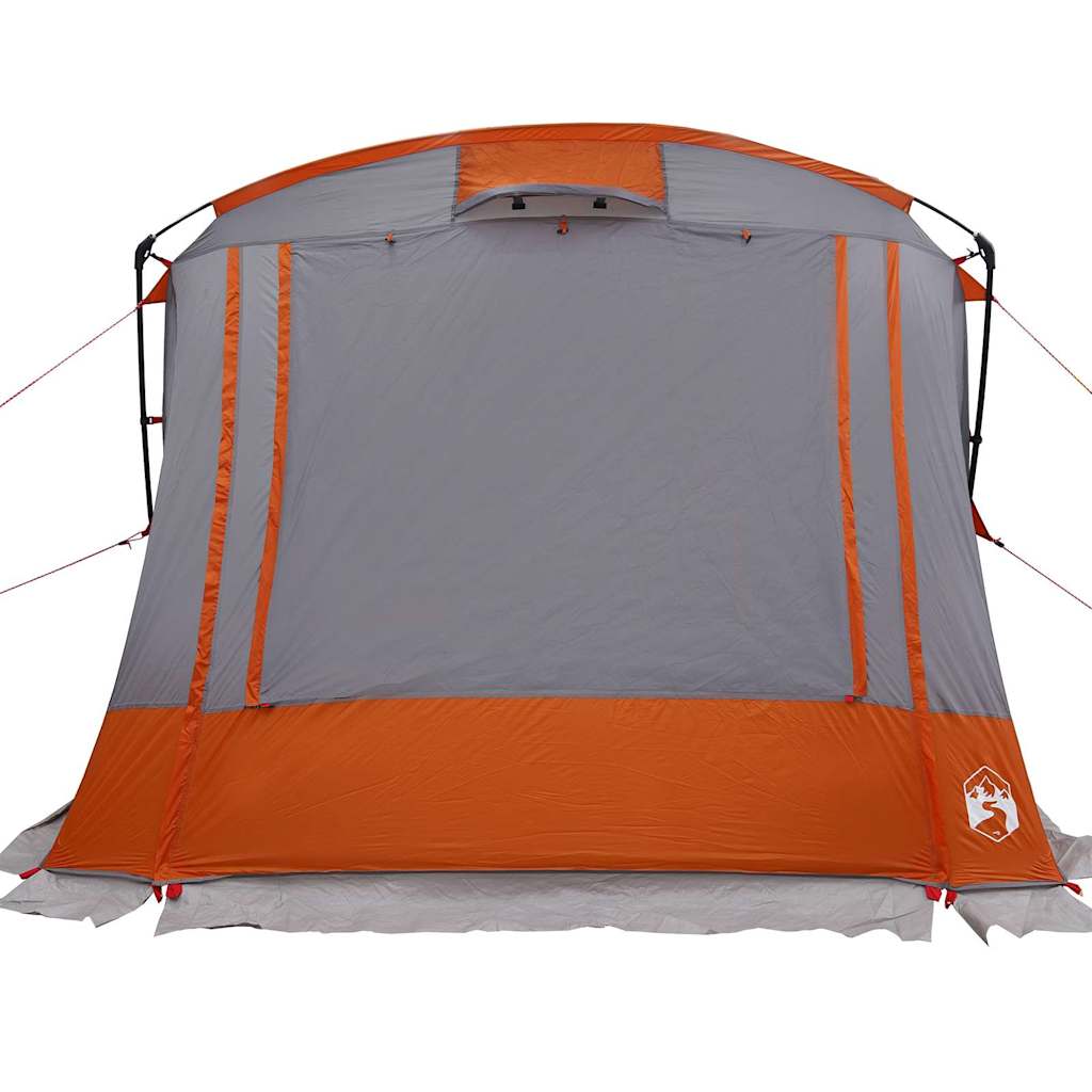 Heckklappenzelt Grau und Orange 285 x 255 x 245 cm Taft