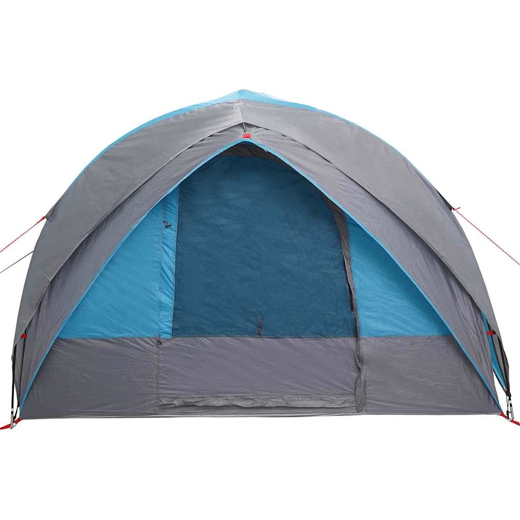 Tunnelzelt mit Dach mit Speicher Blau 410 x 285 x 198 cm Taft