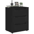 Sideboard VISNES Schwarz 60x40x73 cm Holzwerkstoff