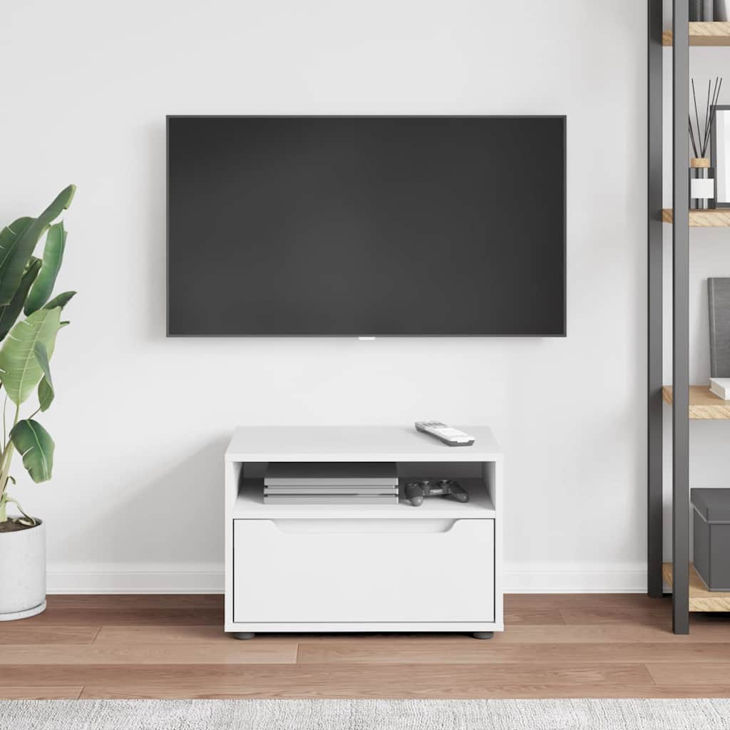 TV-Schrank VISNES Weiß 60x40x38 cm Holzwerkstoff