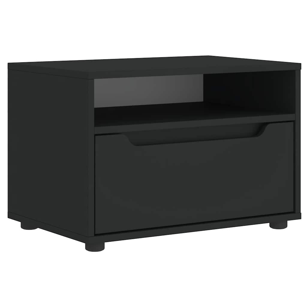 TV-Schrank VISNES Schwarz 60x40x38 cm Holzwerkstoff