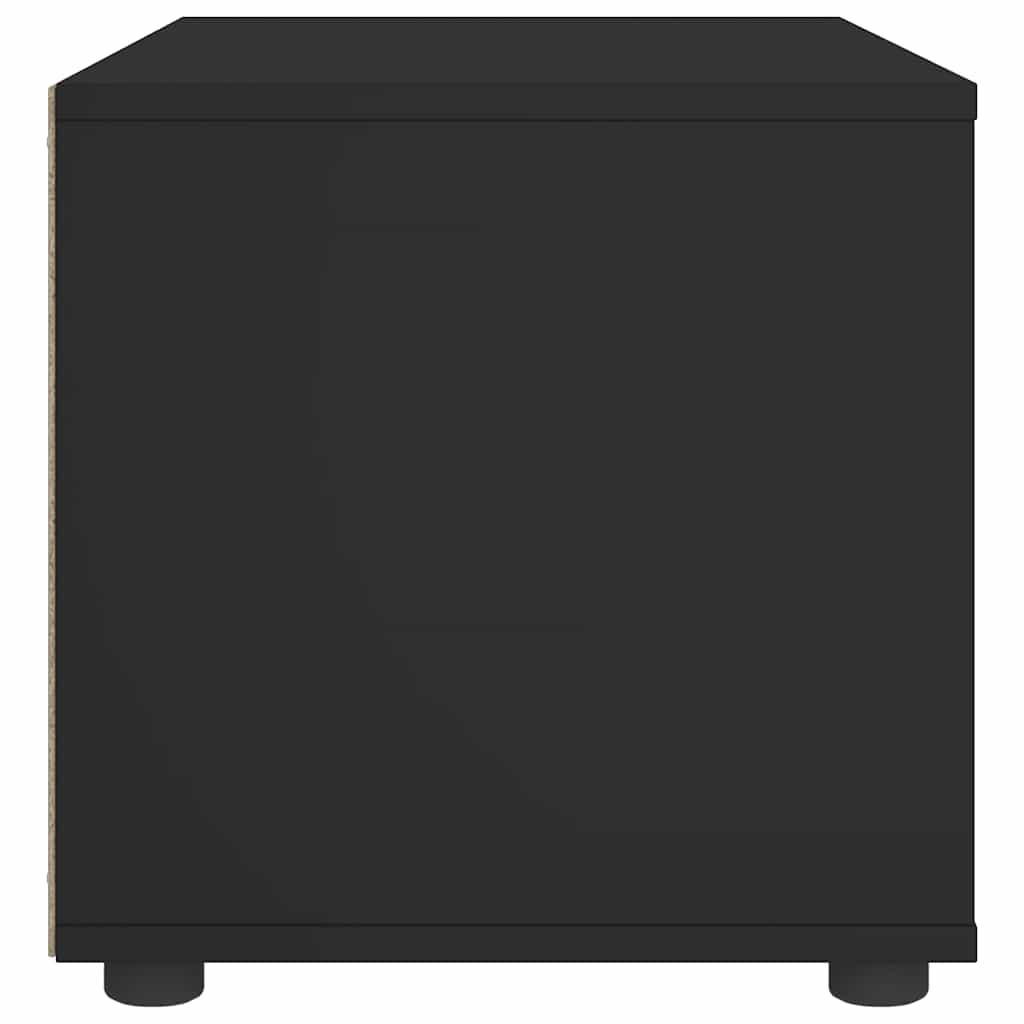 TV-Schrank VISNES Schwarz 60x40x38 cm Holzwerkstoff